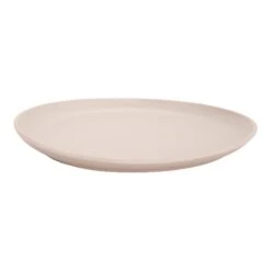 G.E.T. CS-910-LG Matte Light Gray 9" Riverstone Plate - Dozen