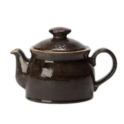 Steelite 11540367 Craft Gray 15 Ounce Club Teapot - 6 / CS