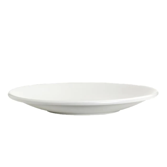 Anfora A900P096 Sedona White 10-3/4" Coupe Plate - 12 / CS 3 Anfora A900P096 Sedona White 10-3/4" Coupe Plate - 12 / CS