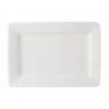 Tuxton ABU-550 Napa Pearl White 8" X 5.5" Plate - 12 / CS -Libbey Kitchenware Store 6098164