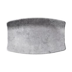 EGS B1061RC-SVST Santiago Silverstone 10-3/8" X 6-3/8" Tray - 6 / CS