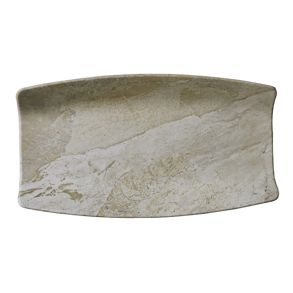 EGS B1271RC-SDST Santiago Sandstone 12-7/8 X 7 X 1-5/8" Tray - 6 / CS 3 EGS B1271RC-SDST Santiago Sandstone 12-7/8 X 7 X 1-5/8" Tray - 6 / CS