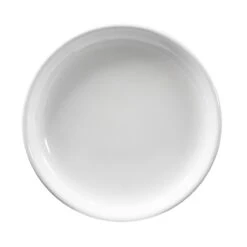 EGS B65R-W Santorini 6-1/2" White Coupe Plate - 6 / CS