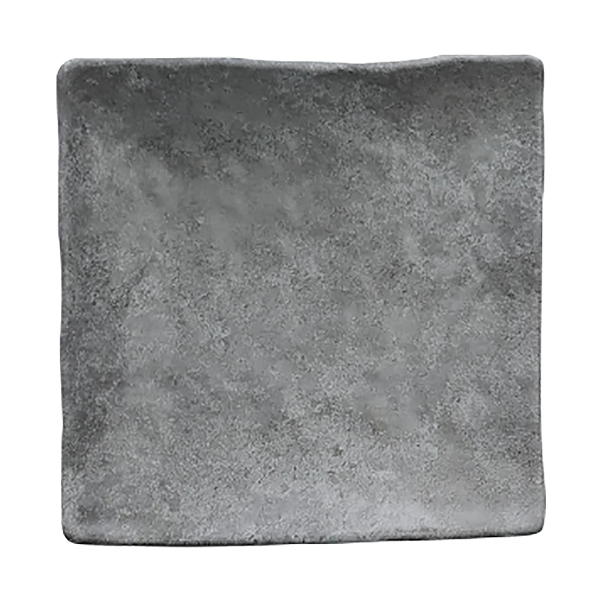 EGS D10134SQ-CO Basalt Coal 10" Square Plate - 6 / CS 3 EGS D10134SQ-CO Basalt Coal 10" Square Plate - 6 / CS