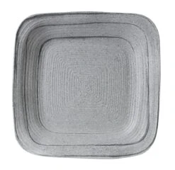 EGS D11PLST-GSD Della Terra Granite Stone 11" Square Plate - 6 / CS