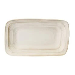 EGS D127PLST-OWD Della Terra Off White 12" X 7" Plate - 6 / CS