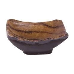 EGS D3125SQ-SEQ Sequoia 2.5 Oz. Square Ramekin - 6 / CS