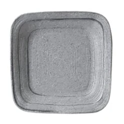 EGS D5PLST-GSD Della Terra Granite Stone 5" Square Plate - 6 / CS