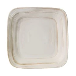 EGS D5PLST-OWD Della Terra Off White 5" Square Plate - 6 / CS