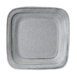 EGS D7PLST-GSD Della Terra Granite Stone 7" Square Plate - 6 / CS