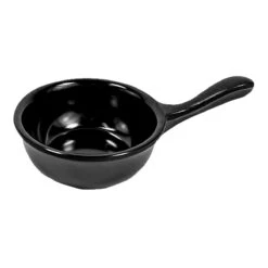 EGS RFP-6 Illogical Black 6 Oz Faux Cast Iron Ramekin Fry Pan - 6 / CS