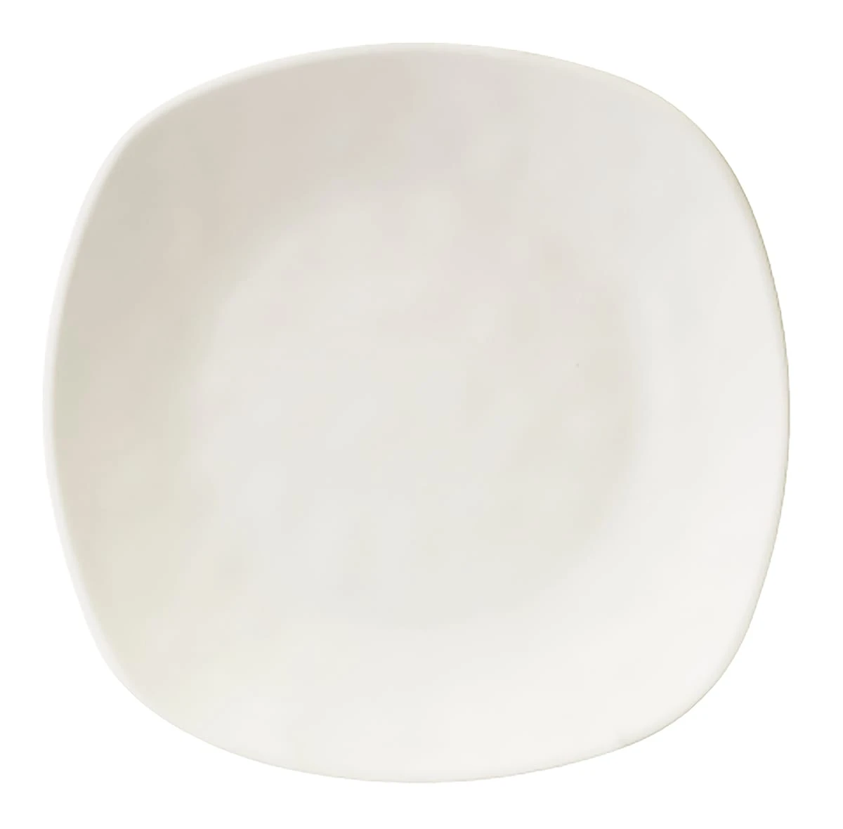 EGS RT8SQ-OW Tenaya Off White 8" Square Plate - 6 / CS 3 EGS RT8SQ-OW Tenaya Off White 8" Square Plate - 6 / CS