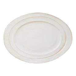 EGS M1318OVST-OWD Della Terra Off White 18 X 13 X 1.5" Serving Dish