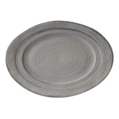 EGS M16512OVST-GSD Della Terra Granite Stone 16.5" X 12" Oval Dish