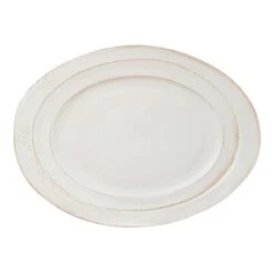 EGS M16512OVST-OWD Della Terra Off White 16.5" X 12" Oval Dish