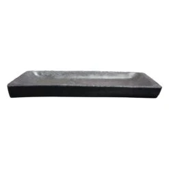 EGS M1671RC-CO Basalt Coal 16-1/8 X 7 X 1-1/4" Platter