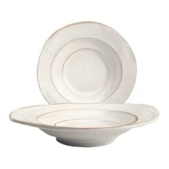 Elite Global Solutions M16BST-OWD Della Terra Off White 3.5 Quart Bowl