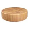 EGS M1835R-BUB Fo Block Butcher Block 18" Round Riser 1 EGS M1835R-BUB Fo Block Butcher Block 18" Round Riser -Libbey Kitchenware Store 6098838