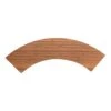 EGS M514QR-BB Fo Bwa Bamboo 14" X 5" 1/4 Circle Riser -Libbey Kitchenware Store 6098847