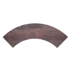 EGS M521QR-WN Fo Bwa Walnut 21" X 5" X 5/8" 1/4 Circle Riser