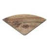 EGS M57QR-DW Fo Bwa Driftwood 7" X 5" X 5/8" 1/4 Circle Riser -Libbey Kitchenware Store 6098858