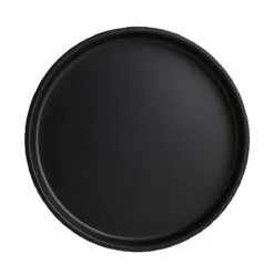 Steelite 7181TM501 Creations Black Stacking 6-1/4" Plate - 6 / CS