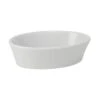 Tuxton BPK-060 Bright White 7 Ounce Oval Baker - 12 / CS