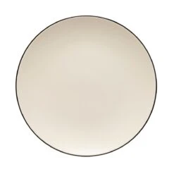 Costa Nova COP271-NAB Augusta Natural Black 11" Plate - 6 / CS