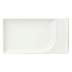 Schonwald 9132111 Fine Dining Cont. White 7-3/4" Platter - 12 / CS