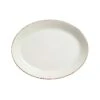 Steelite 17140141 Brown Dapple 11" X 8-1/2" Oval Platter - 12 / CS -Libbey Kitchenware Store 6099773
