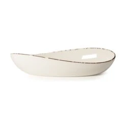 G.E.T. B-65-TC Tuscan 2 Quart Melamine Oval Bowl - 6 / CS