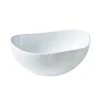 G.E.T. CS-1090-CN-W Coralline 3 Quart White Triangle Bowl - 3 / CS -Libbey Kitchenware Store 6100012
