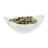Steelite KMK2021SH Wave Shell 19" X 11.5" X 8" White Oval Bowl -Libbey Kitchenware Store 6100826