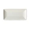 Steelite 11070618 Taste 8" X 4 White Rectangle Plate - 6 / CS -Libbey Kitchenware Store 6101167