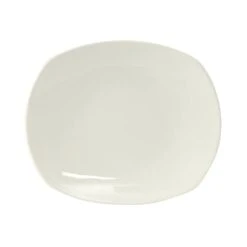 Tuxton AAU-004 Napa Pearl White 8-1/8" X 6-7/8" Plate - 24 / CS