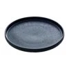 Playground P011227-021090 Nara Black 10-5/8" Stoneware Plate - 6 / CS 1 Playground P011227-021090 Nara Black 10-5/8" Stoneware Plate - 6 / CS -Libbey Kitchenware Store 6101828