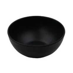 G.E.T. B-101-BK Nara Black 7 Ounce Melamine Bowl - 24 / CS