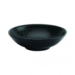 Oneida L6250000750 Urban Black Luzerne Spiral 15 Ounce Bowl - 12 / CS