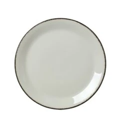 Steelite 17560566 Charcoal Dapple 10" Coupe Plate - 24 / CS