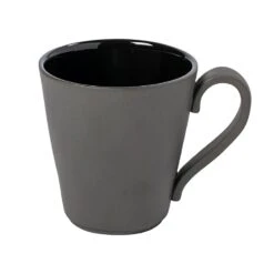 Costa Nova 1LOC131-BLK Lagoa Ecogres Black 10.5 Ounce Mug - 6 / CS