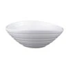 Elite Global Solutions DS725-W Swirl White 23 Oz. Oblong Bowl - 6 / CS -Libbey Kitchenware Store 6102987