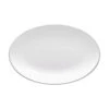 EGS D2209L-W Viva White With Black Trim 9" X 6.25" Oval Plate - 6 / CS 1 EGS D2209L-W Viva White With Black Trim 9" X 6.25" Oval Plate - 6 / CS -Libbey Kitchenware Store 6102989