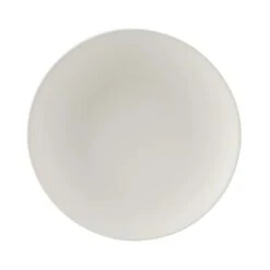 Tuxton VWA-090 Zion Matte White 9" Coupe Plate - 24 / CS