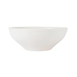 Tuxton VWB-150A Zion Matte White 15 Ounce Salad Bowl - 36 / CS