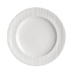 Folio 4412RF003 Ruche White 10" Plate - 24 / CS