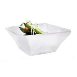 Steelite KMK2803SH Fusion Shell 8" Square Bowl - 2 / CS