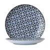 Arcoroc FK643 Candour Azure Blue/White 6.5" Coupe Plate - 24 / CS -Libbey Kitchenware Store 6104519