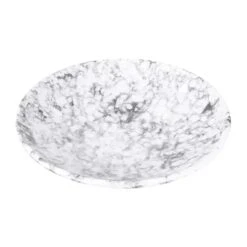 EGS B379060-BBM Hermosa Black Marble 6" Round Plate - 6 / CS