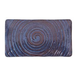 EGS B395093-SDB Stardust Blue 9.25 X 5" Rectangle Plate - 6 / CS