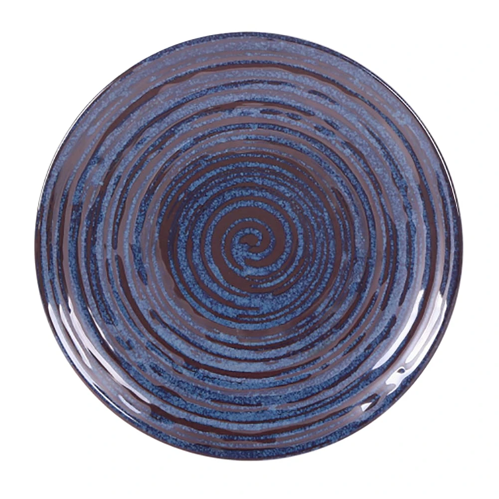 EGS B399088-SDB Stardust Blue 8.75" Round Plate - 6 / CS 3 EGS B399088-SDB Stardust Blue 8.75" Round Plate - 6 / CS